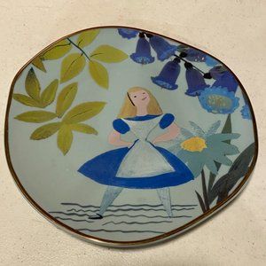 Disney Alice in Wonderland Plate 70th Anniversary Mary Blair Brand New
